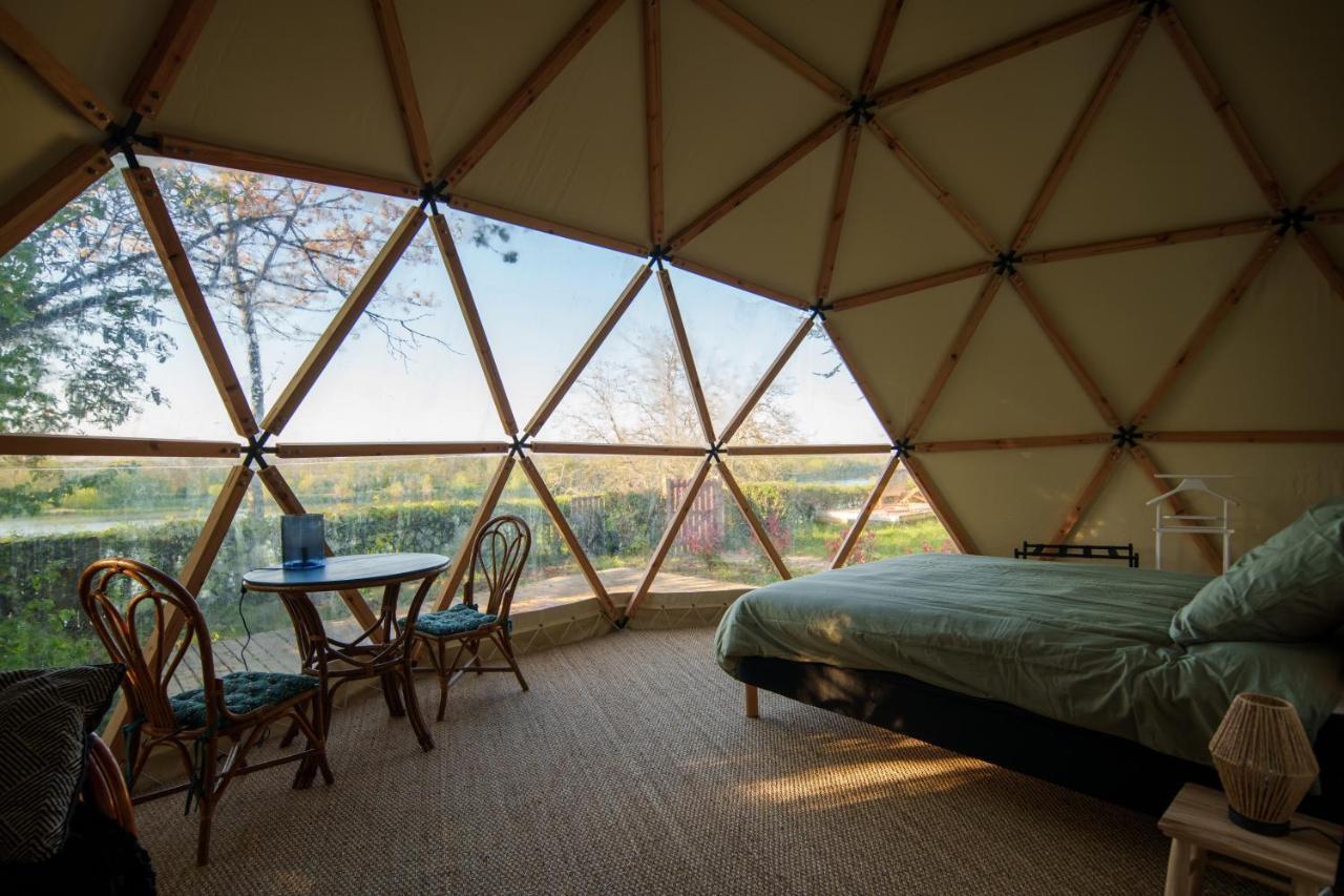 Dome Avec Vue Sur Loire Proche De Chambord Villa Saint-Dyé-sur-Loire Dış mekan fotoğraf