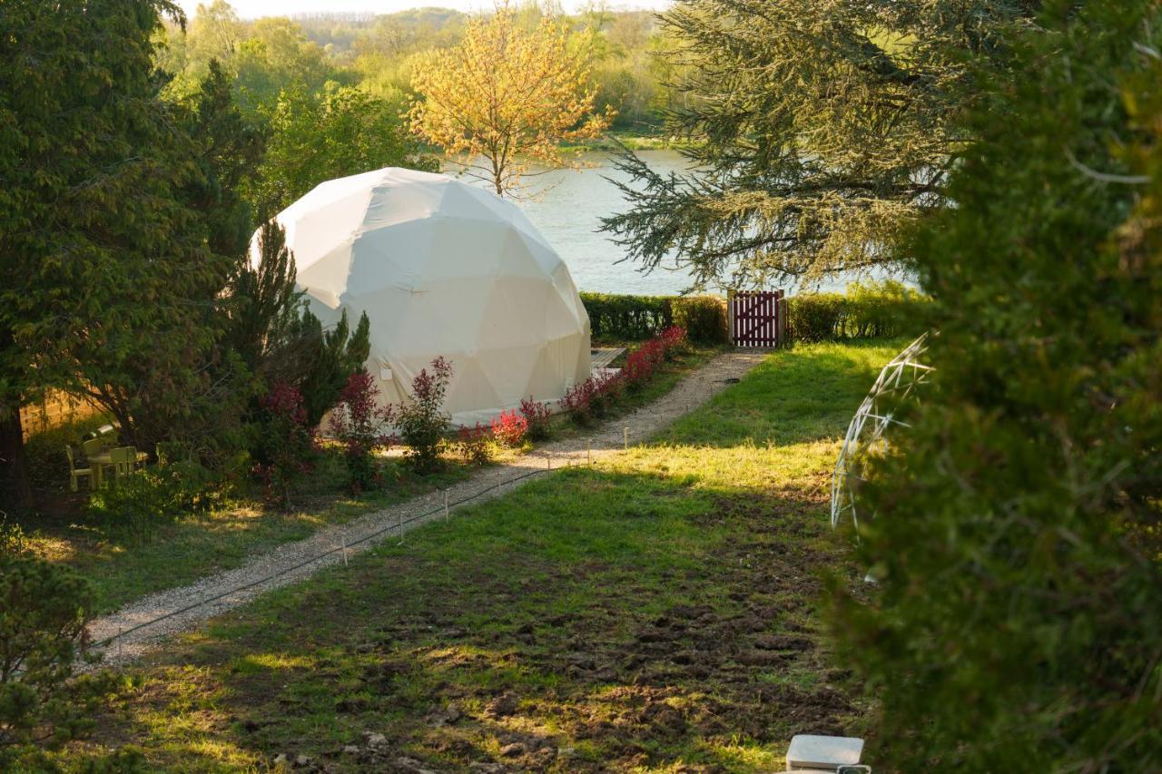 Dome Avec Vue Sur Loire Proche De Chambord Villa Saint-Dyé-sur-Loire Dış mekan fotoğraf